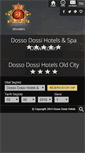 Mobile Screenshot of dossodossihotels.com